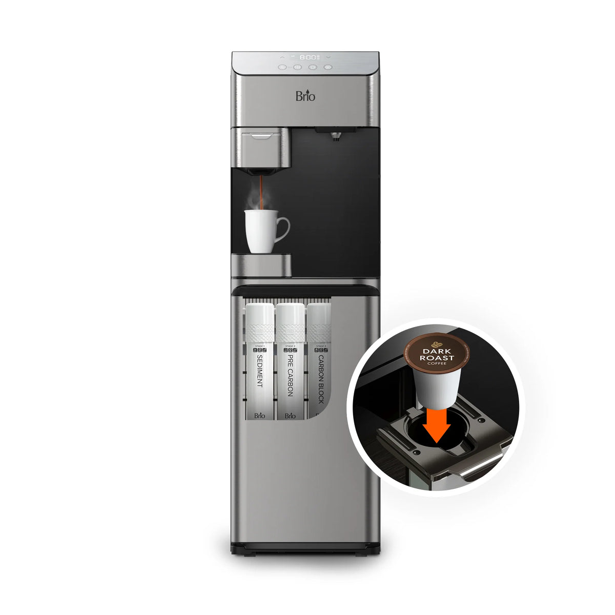 BRIO PREMIERE WHITE UNDERSINK WATER COOLER