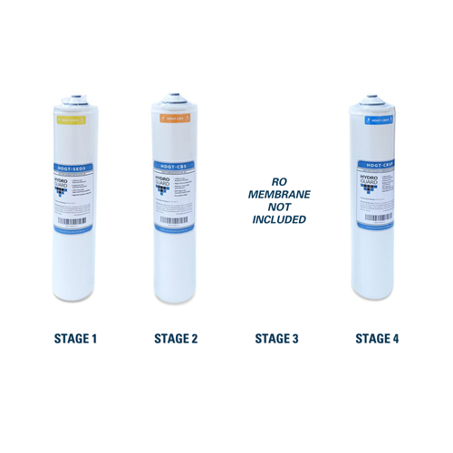 Yearly Filter Replacement Kit for Hydro Guard HDGT45 Reverse Osmosis