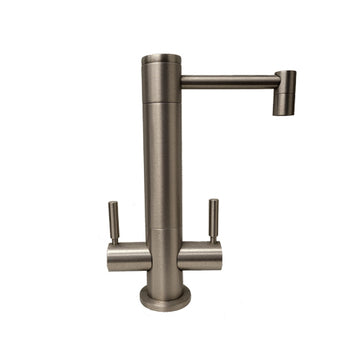 Robinet d'eau de salle de bains Robinet d'eau en cuivre, poignée Double croisée, filetage Robinet d'eau de salle de bains Robinet d'eau en cuivre, poignée Double croisée, filetage