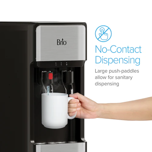 Brio 300 Slim Series 2-Stage Stainless Steel Bottleless Water Cooler