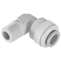 1-4"Tube x 1-4" Male NPT Fixed Elbow Quick Connect Fitting